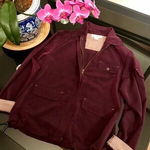 Vital z zone Small Top over Size , like jacket, Vintage  Full Zip Jacket